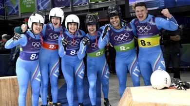 Krönender Abschluss: Rodler fahren im Team zu Bronze!