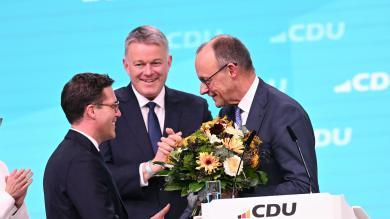 CDU wählt Merz zum dritten Mal zum Vorsitzenden