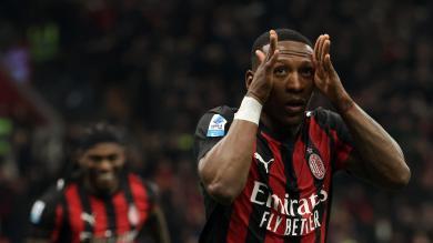 Pure spectacle: Milan dresses in red and black