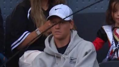 Als Zuschauer: Sinner von Youngster beeindruckt