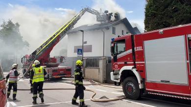 Wohnungsbrand in Völs am Schlern