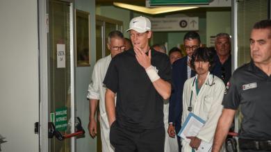 In Mailand: Sinner verlässt das Krankenhaus