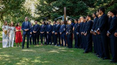 BILDER | Mit König und Fanscharen: Brachialer WM-Empfang