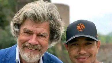 Reinhold Messner gedenkt des tödlich verunglückten Starbergsteigers Nirmal Purja