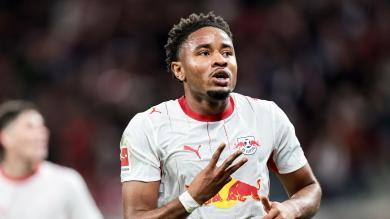 Nkunku-Hattrick: Leipzig demontiert Frankfurt