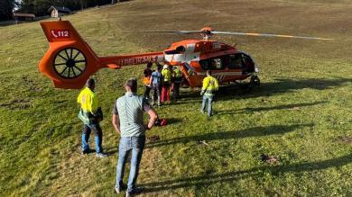 Unfälle im Meraner Raum: Bergretter im Dauereinsatz