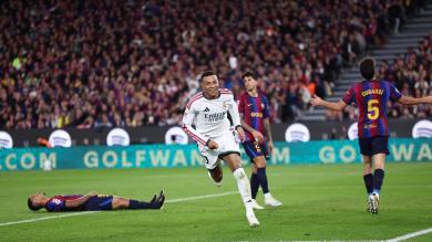 Mbappé makes Camp Nou very quiet