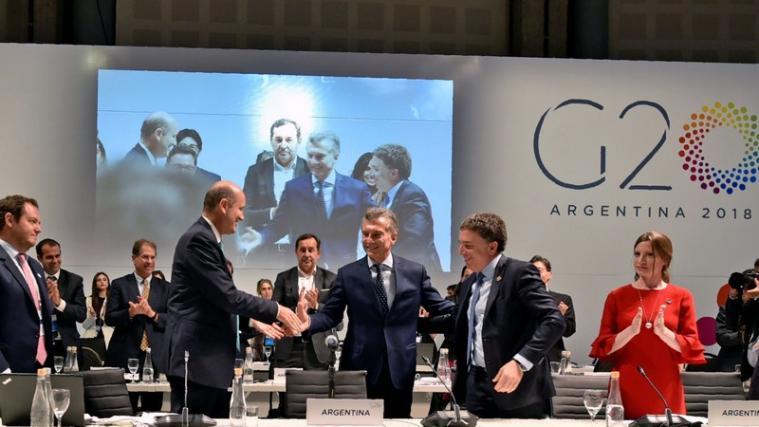 Die Finanzminister und Zentralbankchefs haben sich beim Treffen nicht auf eine Verurteilung der drohenden US-Strafzölle einigen können.