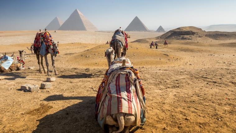 Die Besucherzahl stieg auf 8,3 Millionen. Im Bild: Pyramiden von Gizeh.