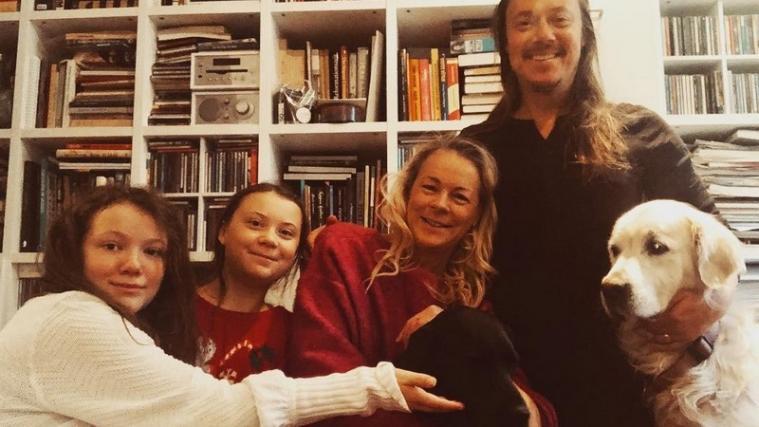 Greta Thunbergs Familie. - Foto: ANSA