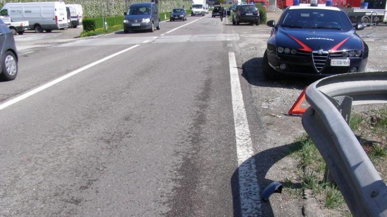 Die Unfallstelle - Foto: Carabinieri