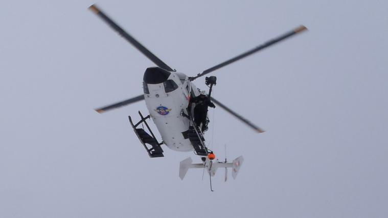 Der Rettungshubschrauber Pelikan 2.
