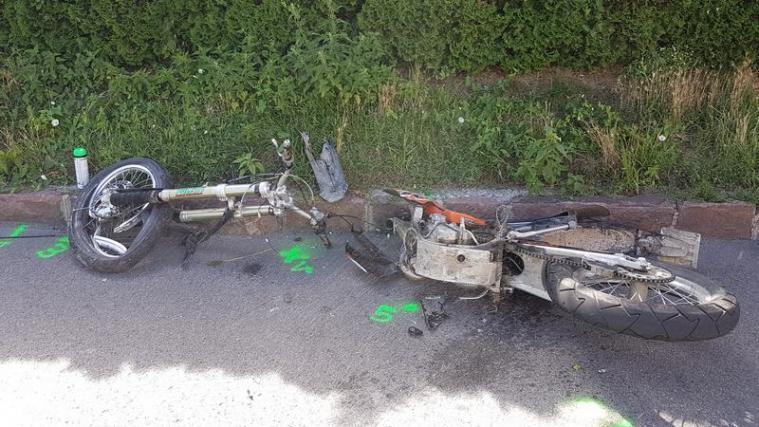 Die Unglücksmaschine: Mit diesem Motorrad verunglückte ein 30-Jähriger aus Morter schwer. - Foto: Pumi