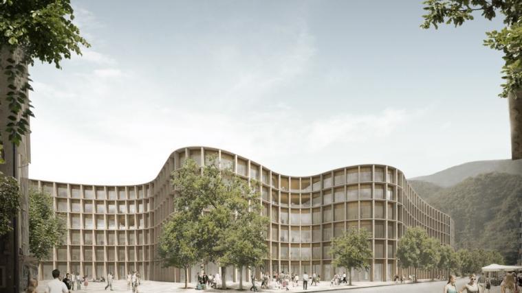 Ein Projekt vom Kaufhaus am Busbahnhof. Foto: Signa Holding