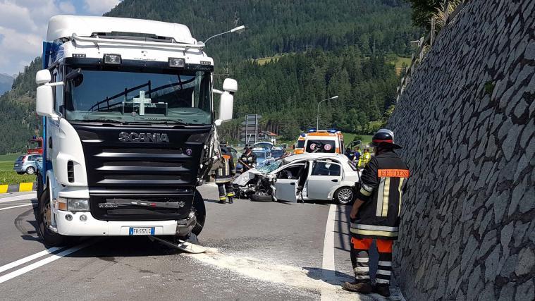 Der Unfallort. - Foto: FFW Trens