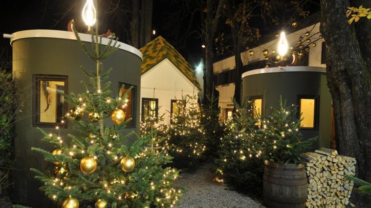 Im Forster Weihnachtswald findet die Versteigerung statt.