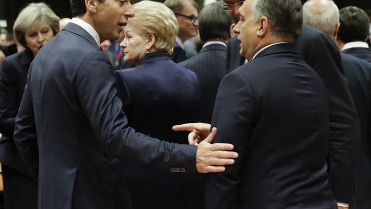 Die europäischen Regierungsschefs diskutierten in Brüssel unter anderem die Lage in Syrien. - Foto: APA/BKA/Andy Wenzel