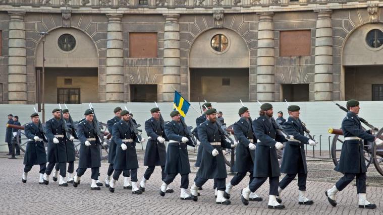 Schwedische Soldaten