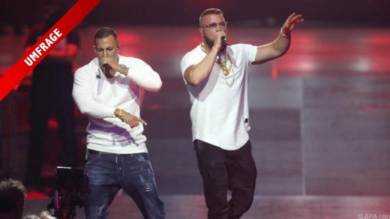 Kollegah und Farid Bang sorgten beim Echo für Aufruhr. - Foto: APA (dpa)