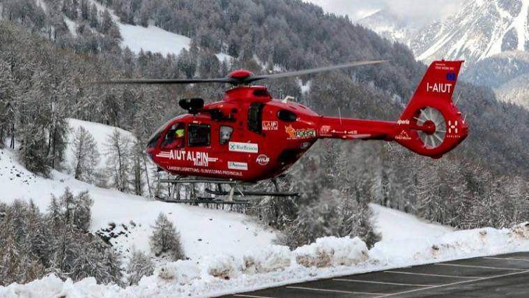 Im Einsatz stand auch der Rettungshubschrauber Aiut Alpin. - Foto: WW