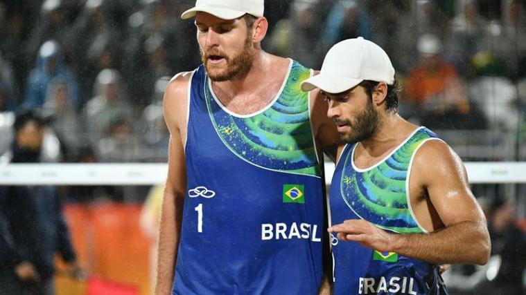 Alison/Bruno holen Beach-Volleyball-Gold an der Copacabana