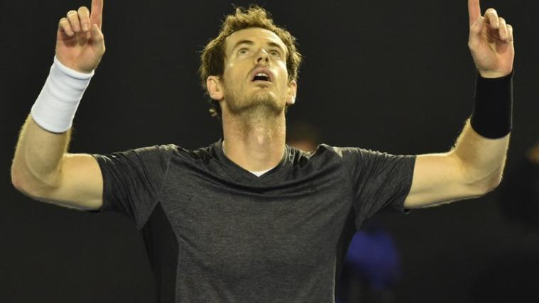 Andy Murray ist in Melbourne eine Runde weiter.