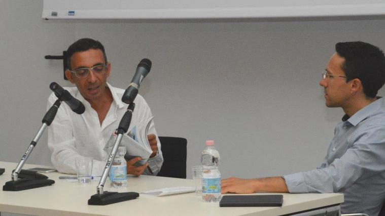 Antonio Lampis (l.) gemeinsam mit Landesrat Christian Tommasini