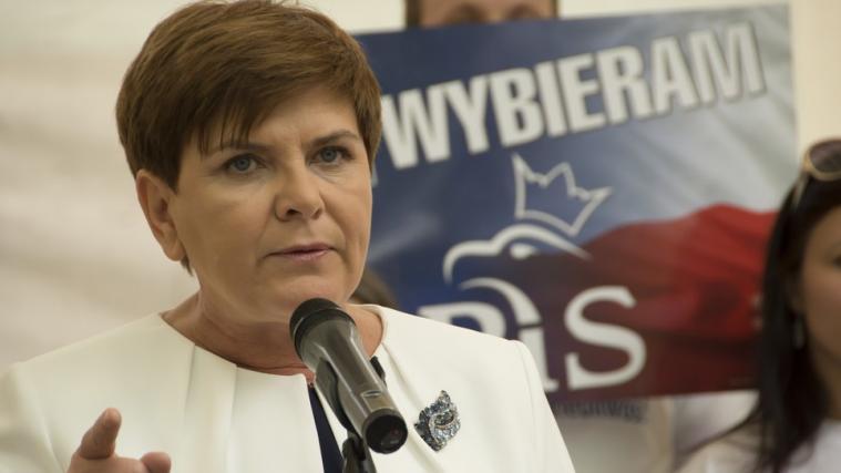 Die polnische Regierungschefin Beata Szydlo. - Archivbild