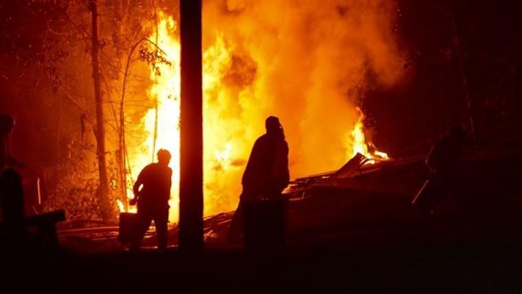 Um Dörfer, Wälder, Weideflächen zu retten, kämpfen die chilenischen Einsatzkräfte unermüdlich gegen die Flammen an.