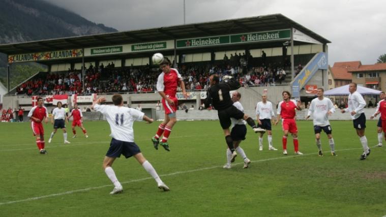 In Chur, dem Hauptort der Rätoromanen, wurde 2008 das erste Europeada-Endspiel ausgetragen - mit Südtirol als Sieger, genauso wie 4 Jahre später.