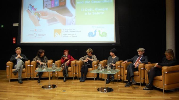 Podiumsdiskussion zum Thema „Dr. Google und die Gesundheit“ - Foto: sabes