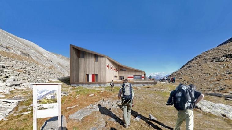 Die landeseigenen Schutzhütten (im Bild die sanierte Edelrauthhütte) werden in den nächsten drei Jahren saniert. 10 Millionen Euro stehen dafür bereit. - Foto: lpa
