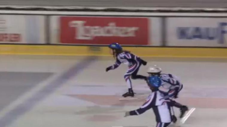 Die Drillinge sind im selben Eisschnelllauf-Team. - Foto: STHeute