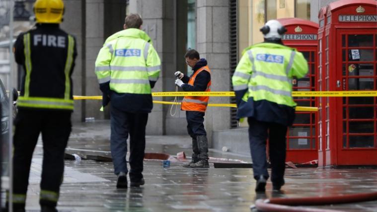 In London mussten 1.500 Personen wegen eines Gaslecks in Sicherheit gebracht werden.