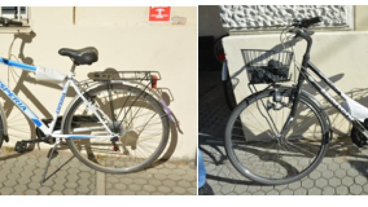 Einige der gestohlenen Fahrräder. Foto: Quästur Bozen.