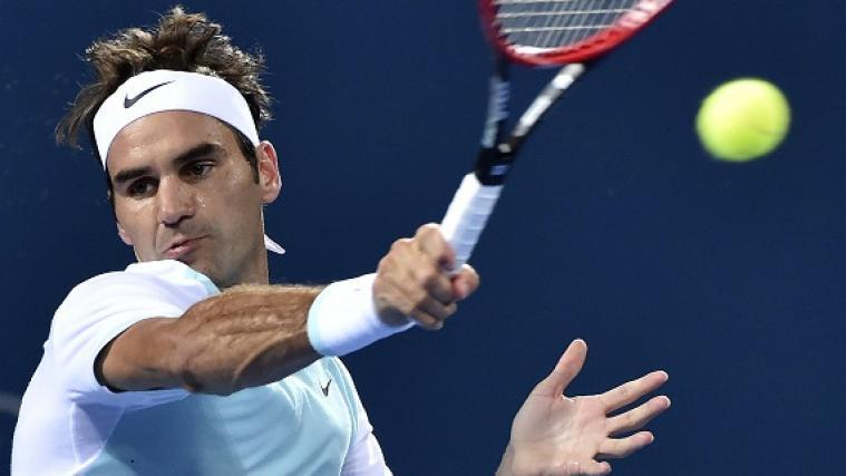 Am Ende chancenlos: Roger Federer verlor das Finale von Brisbane deutlich gegen den Kanadier Milos Raonic.