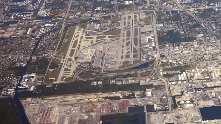 Der internationale Airport von Fort Lauderdale (im Bild) wird jährlich von rund 25 Millionen Passagieren genutzt.
