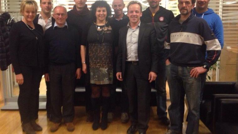 Hannelore Insam Weithaler, Markus Senoner, Raffael Mahlknecht, Dominik Insam, Ulrike Insam Senoner, Karl Demetz , Eugen Hofer, Armin Kasslatter, Markus Insam und Christian Putzer