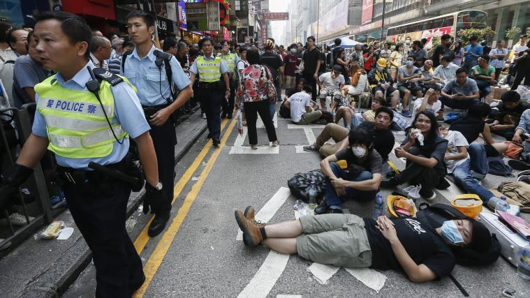 Proteste in Hongkong