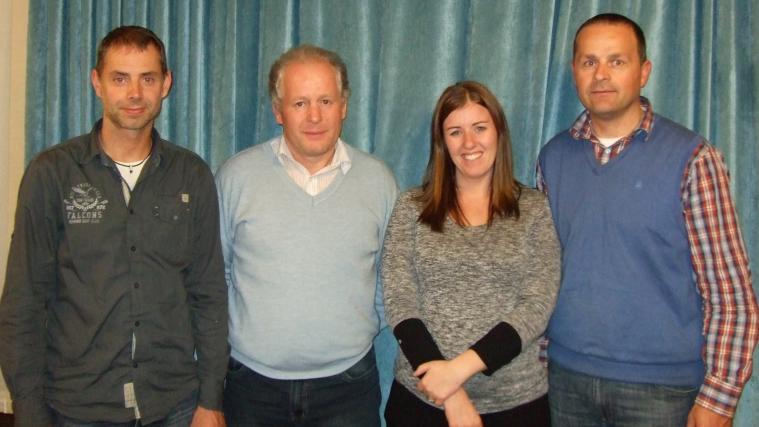 Im Bild (von links): Harald Freitag, Birgit Maier Gander, Josef Pichler und Arnold Marth