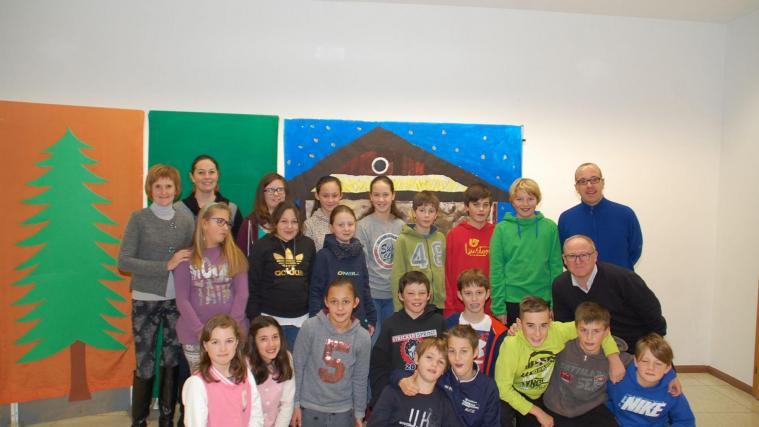 In der Mittelschule Neumarkt fand die Spendensammlung statt.