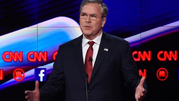 Jeb Bush kann sich Donald Trump als neuen Präsidenten der USA nicht vorstellen.