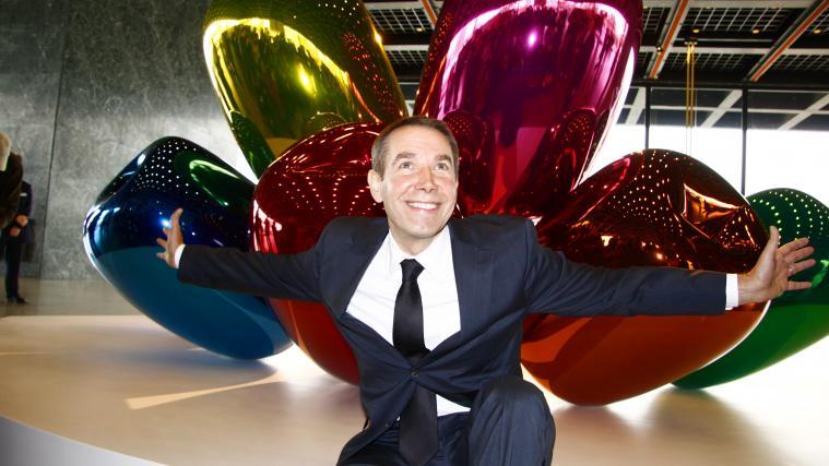Jeff Koons will Menschen mit seiner Kunst beglücken.