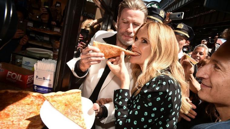 John Travolta und seine Ehefrau Kelly Preston.
