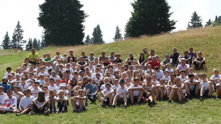 Das diesjährige Jungschützenzeltlager mit dem Thema „Abenteuer Heimat“ fand auf dem Vigiljoch statt. - Foto: SSB