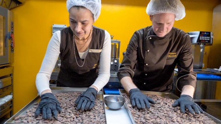 Von links Katya Waldboth und Armin Untersteiner. - Foto: lvh