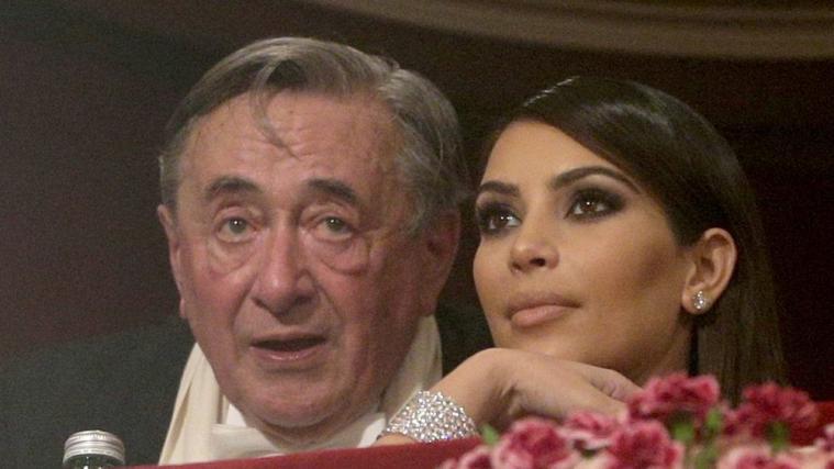 Richard Lugner und Kim Kardashian
