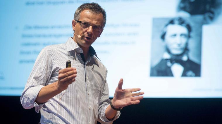 Kurt Matzler referiert. Foto: Martin Stollberg
