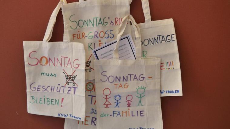 Am Montag haben die Frauen im KVW auf den Wert dieses freien Tages aufmerksam gemacht. - Foto: KVW Frauen