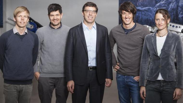 Von links: Iiro Virtanen, Arno Dejaco, Anton Seeber, Matthias Polig und Maria Hilber